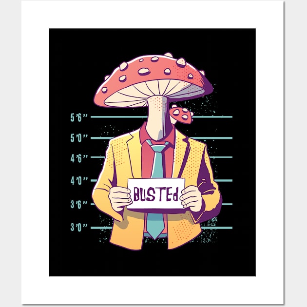busted mushroom Wall Art by Dilectum